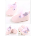 New arrival European style Fancy kid shoes toddler girl christmas shoes Lace Bow-knot Jelly party shoes 3- 12month